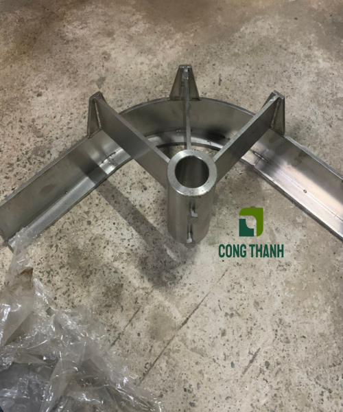 Bộ giá giữ trục nhông dây chuyền giết mổ gà vịt